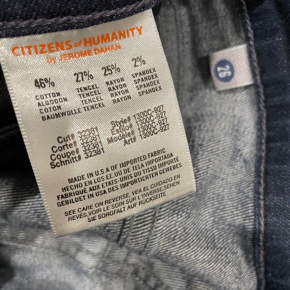 CITIZENS OF HUMANITY Avedon Womens Jeans  Low Rise Skinny Designer (size 26) - Picture 7 of 8